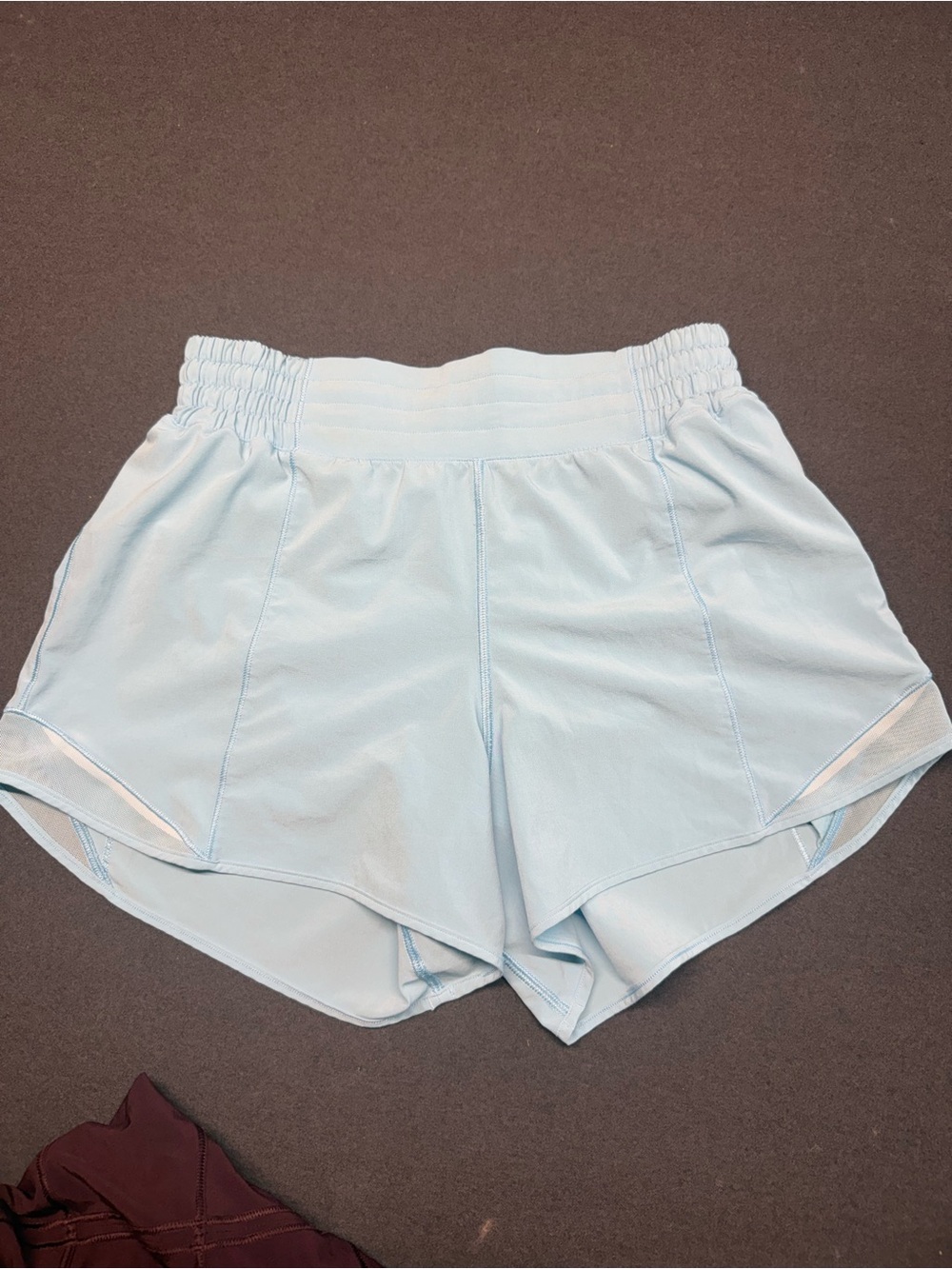 lululemon athletica Light Blue Women's Athletic Shorts